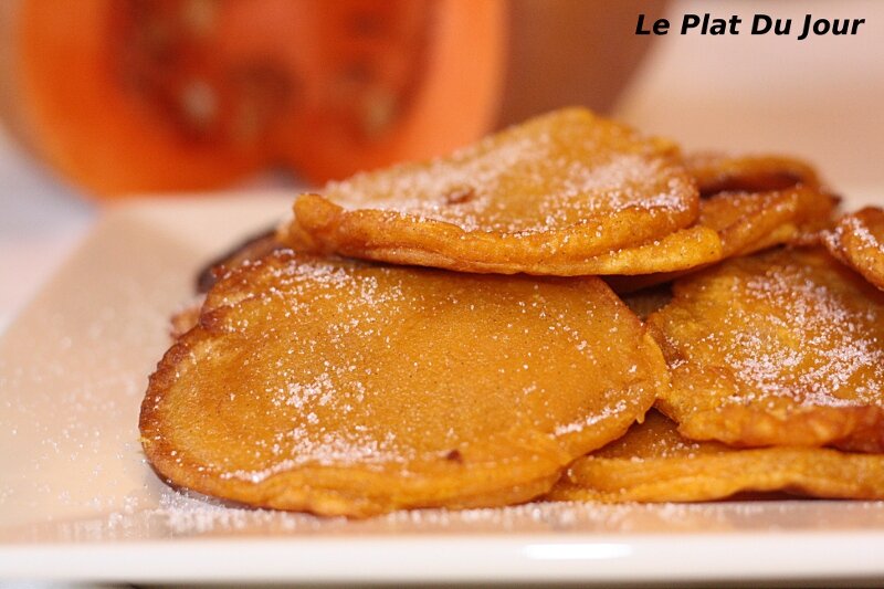 Beignets De Potiron La Vanille Le Plat Du Jour