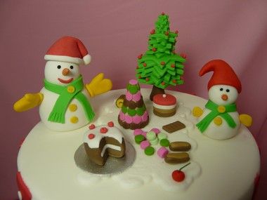 Pique,Nique du Père Noël en sucre.