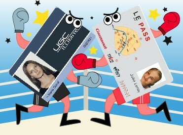 Les boutons de la personne passeront si le garçon