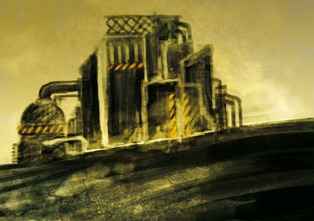 speed painting usine photoshop