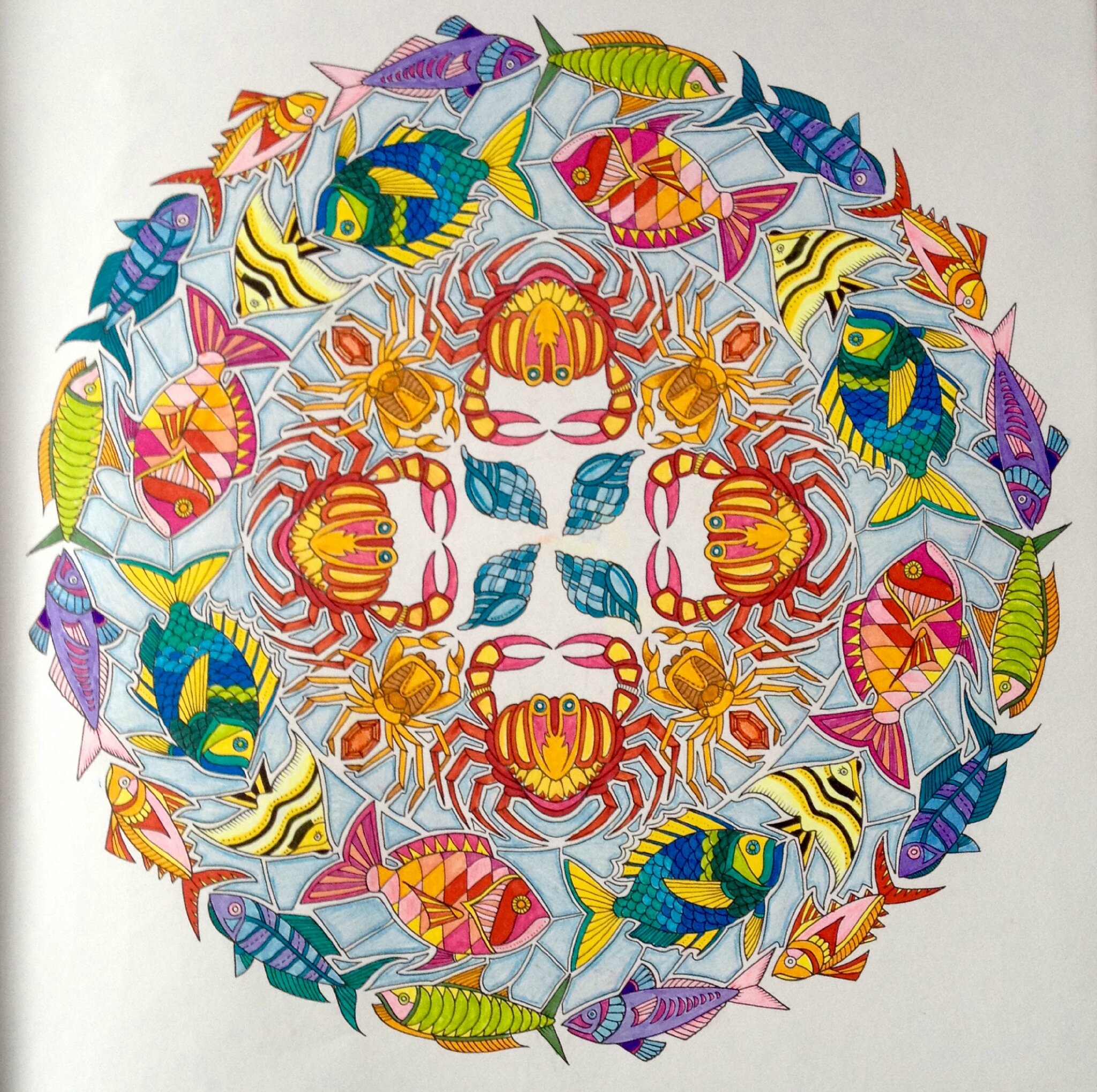 Coloriage 2 océan perdu Crabes Dans la bulle de julie Coloriage 2 océan perdu Crabes