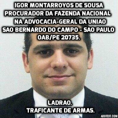 Igor Montarroyos de Sousa OABPE 20735