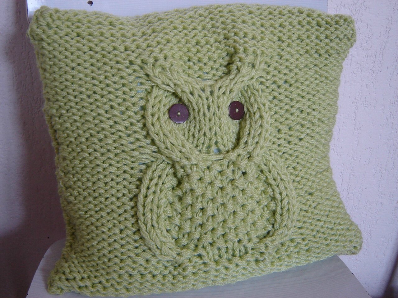 tricoter un bonnet hibou