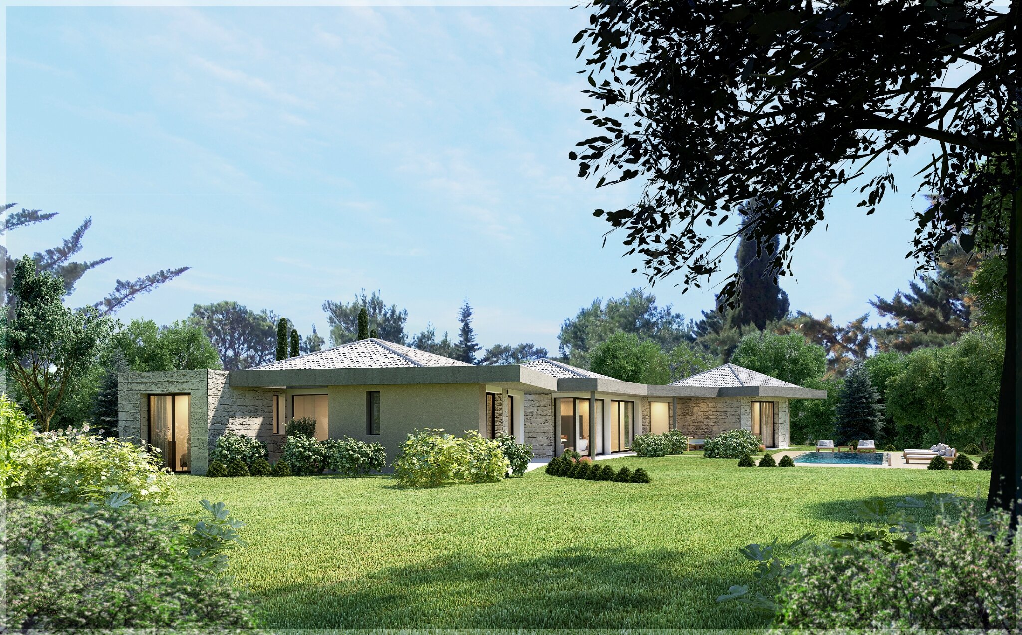 Maison moderne architecte lyon villa d'architecte maison ...