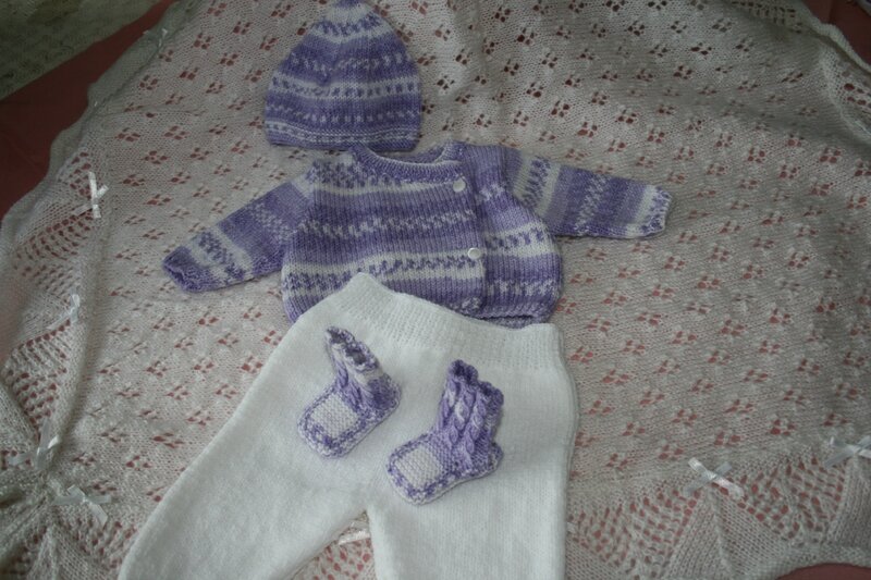 Chausson bébé tricot : un nouveau modèle à réaliser !
