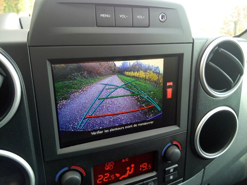 Camera recul berlingo shine collaborateur peugeot citroen