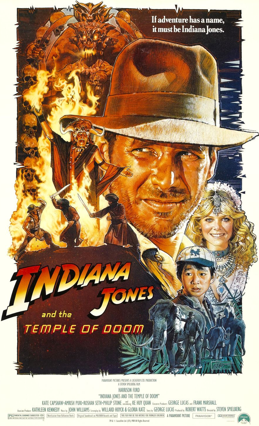 Indiana Jones | Classic movie posters, Doom movie, Classic 80s movies