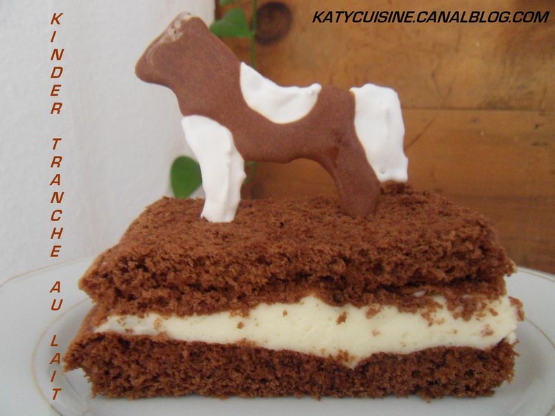 KINDER TRANCHES AU LAIT Péchés très très gourmands....