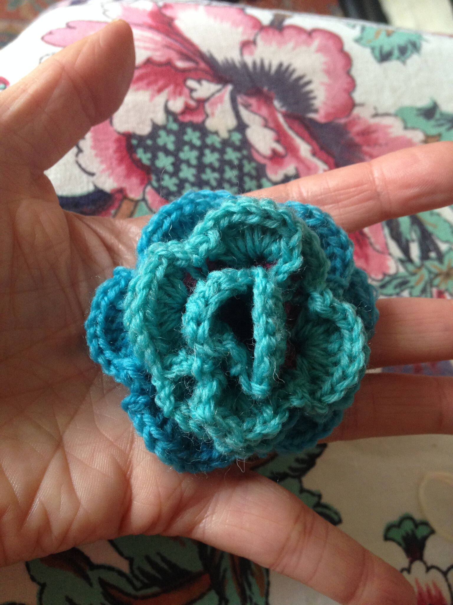 Rose En Broche Au Crochet Madame Fait Du Crochet