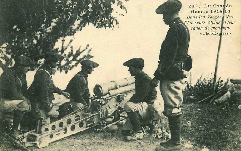 canon chasseurs Vosges