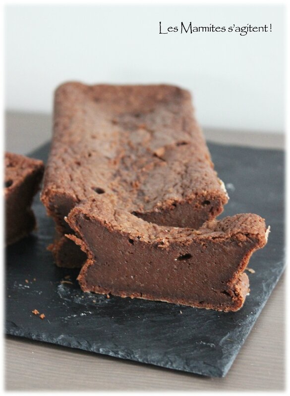 Cake fondant au chocolat
