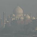 Taj Mahal vue du fort d Agra