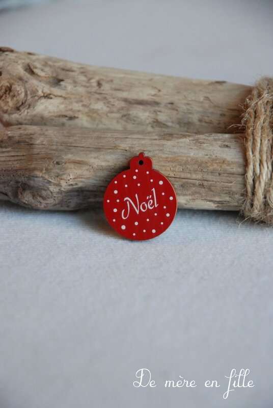boule Noël rouge