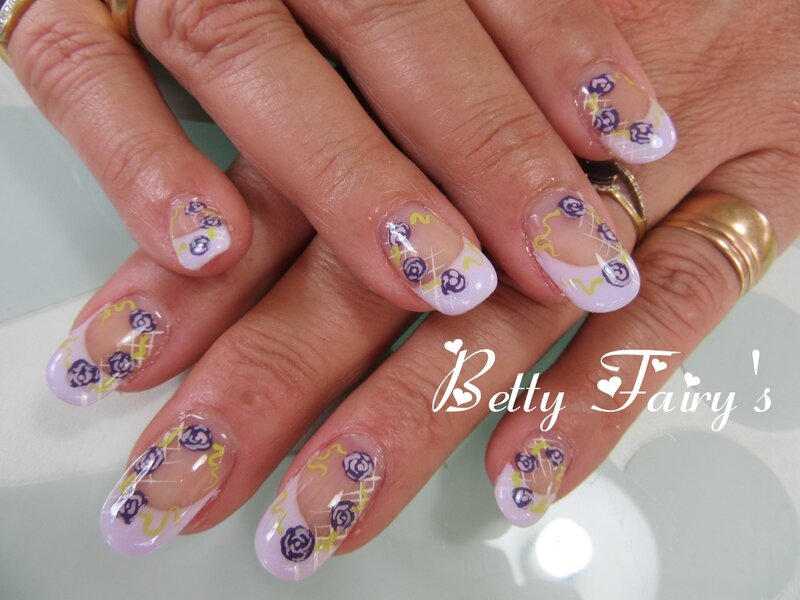 Deco Ongle Violet parme gel mask d 233 co violet parme blanc Deco Ongle Violet parme gel mask d 233 co violet parme blanc