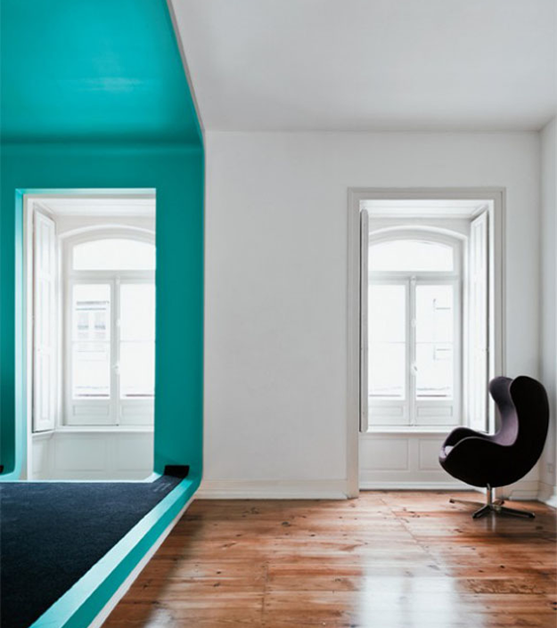 Couleur ⤠{bleu sarcelle ou "teal blue"} tendance 2014 13zor ... Plafond inspiration Bleu
