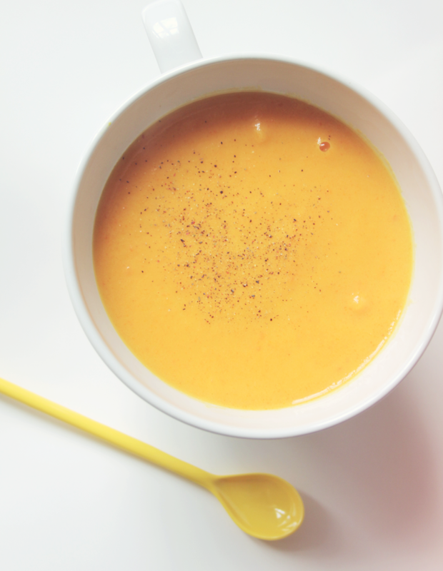 soupe curry orange