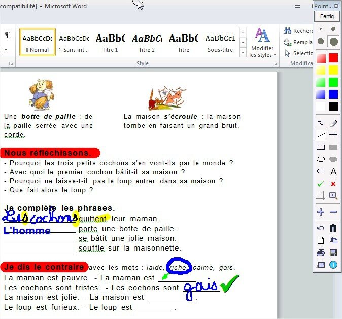 Comment Transformer Un Lien En Mot POINTOFIX, logiciel pour transformer votre vidéoprojecteur en TNI