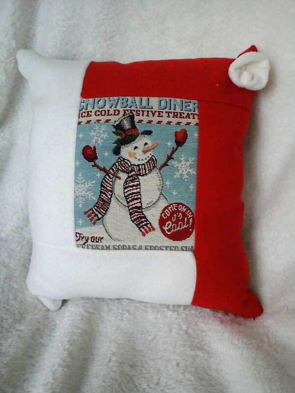 coussins noël