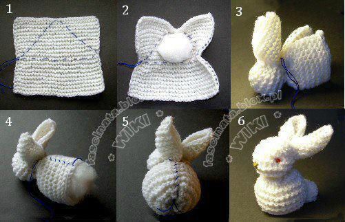 tricoter un lapin