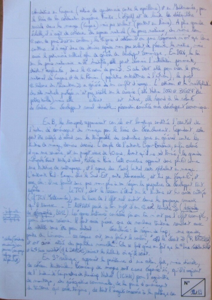 Dissertation francais plan apparent