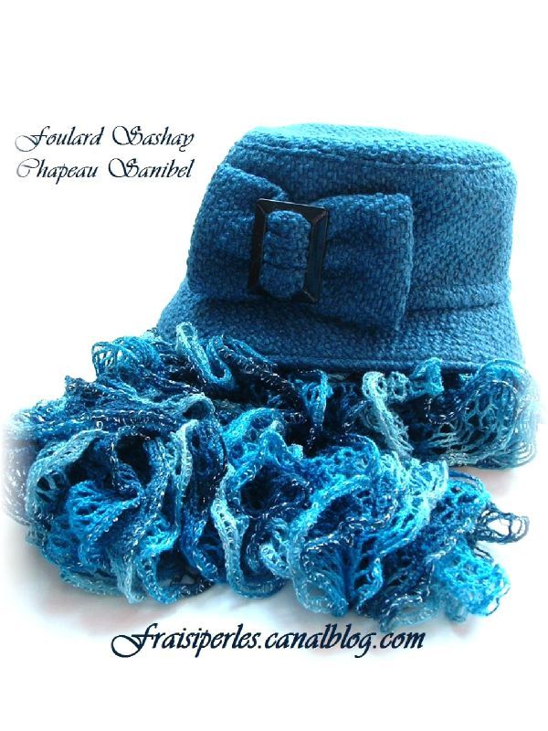 comment tricoter foulard sashay