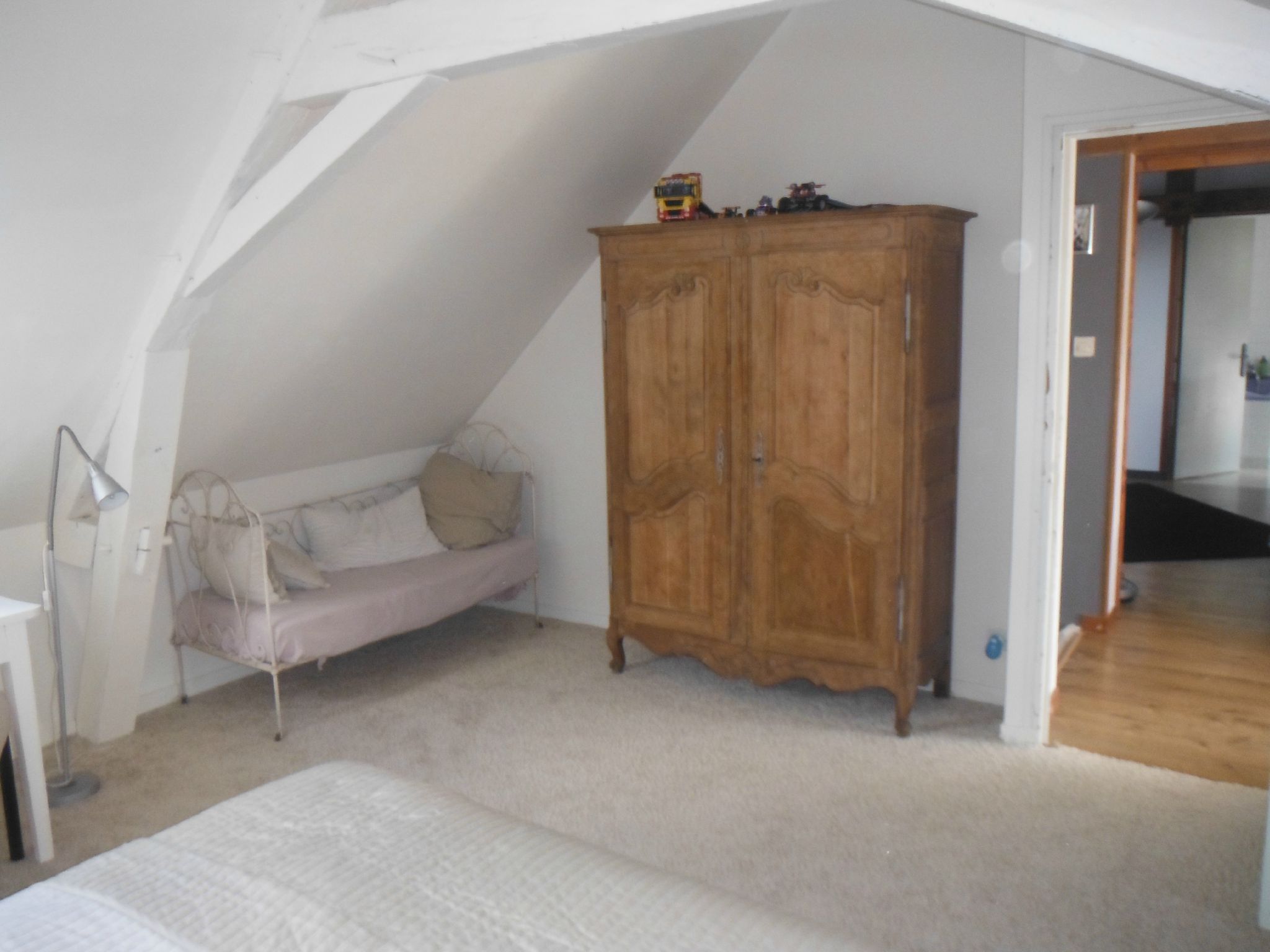Chambre sol blanc: relooking deco chambre en noir et blanc ...