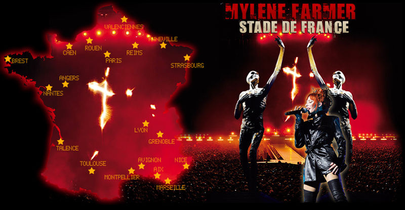 Concert Mylene Farmer Stade De France 2009 [ Mylène Farmer au Stade de France | Avant première au cinéma ] - Who
