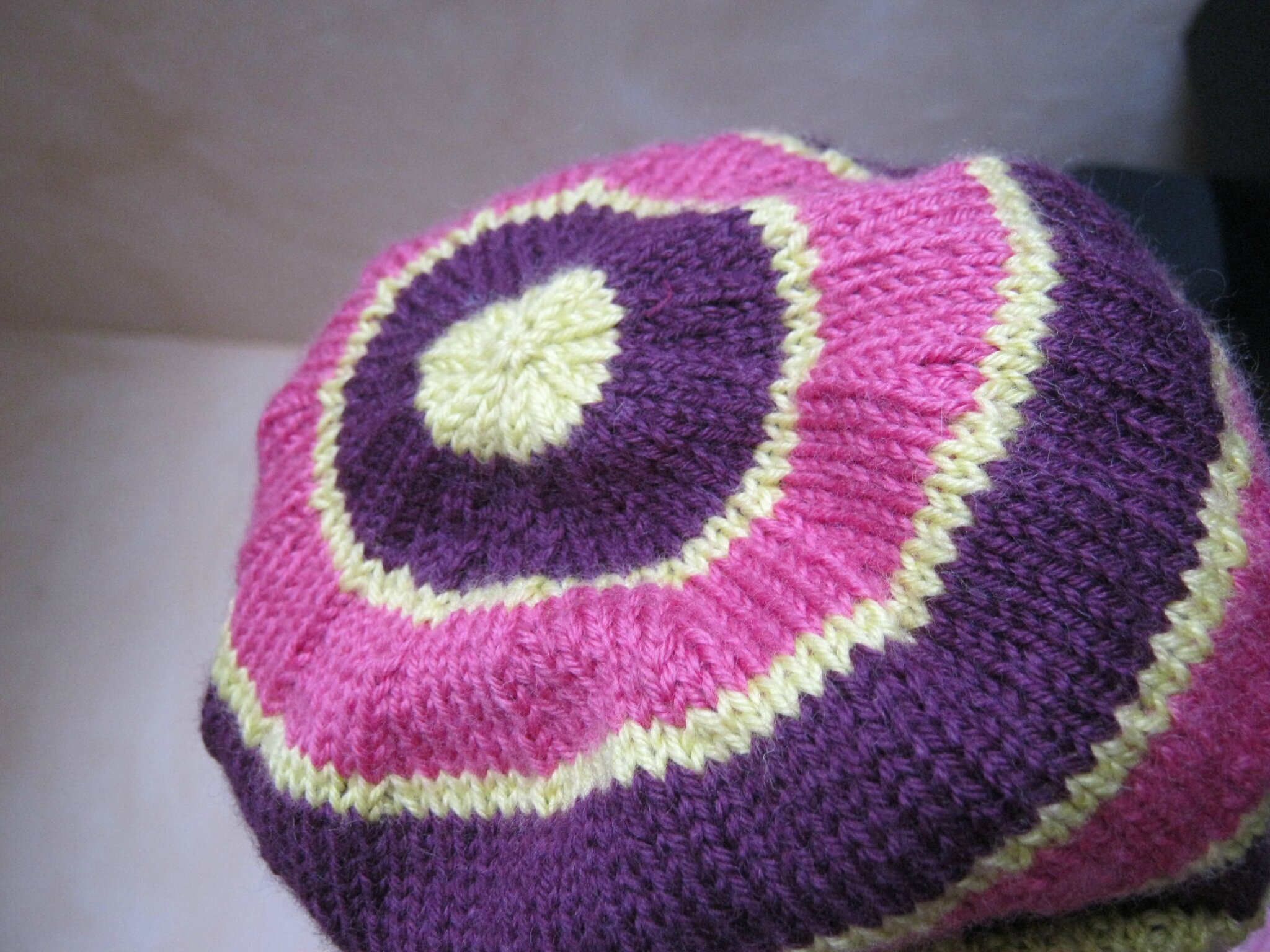 tricoter un bonnet aiguille 4.5