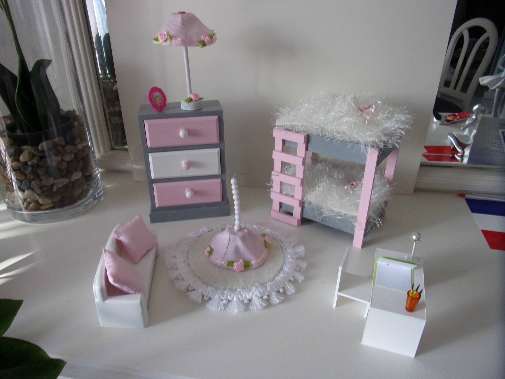 Construction de maisons de poupée barbie