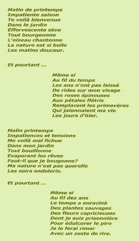 poeme nouvelle rencontre amoureuse