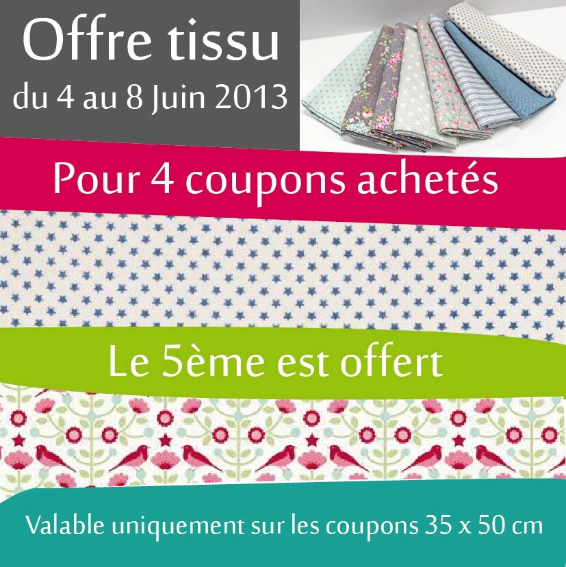 Les coupons tissus