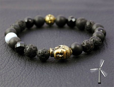 Bracelet tibétain bouddha, style Nialaya