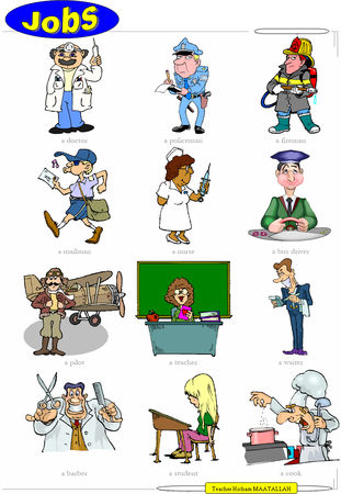 professions in english