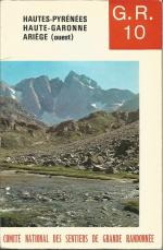 Topo-guide hautes Pyrénées Haute Garonne Ariège (ouest) 1973