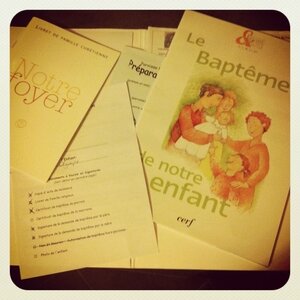 préparation baptême