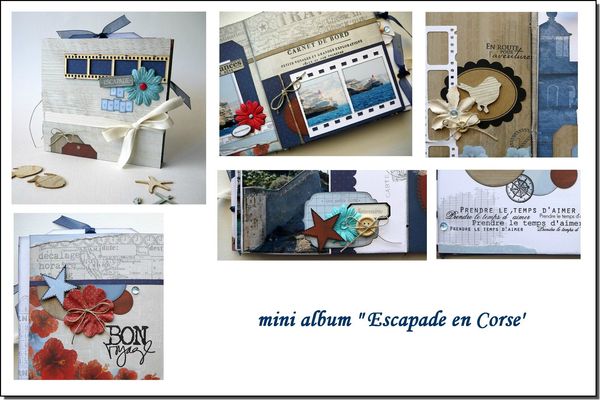 visuel mini album Escapade en Corse