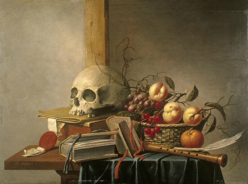 Harmen Steenwyck, Still Life An Allegory of the Vanities of Human Life