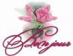 bonjour rose