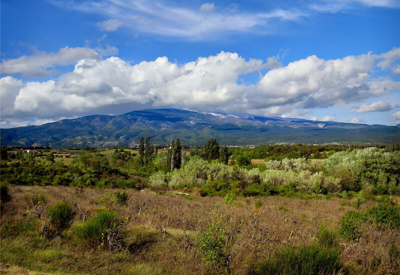 Ventoux vu de Mormoiron