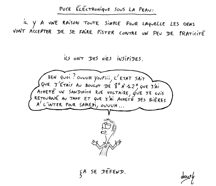 puce sous la peau