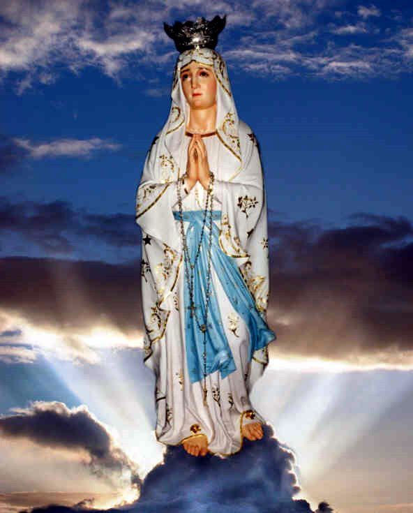 Le Mois De Marie De Notre Dame De Lourdes Images Saintes