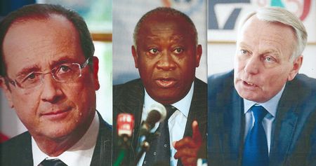 Hollande - Gbagbo - Ayrault 0002