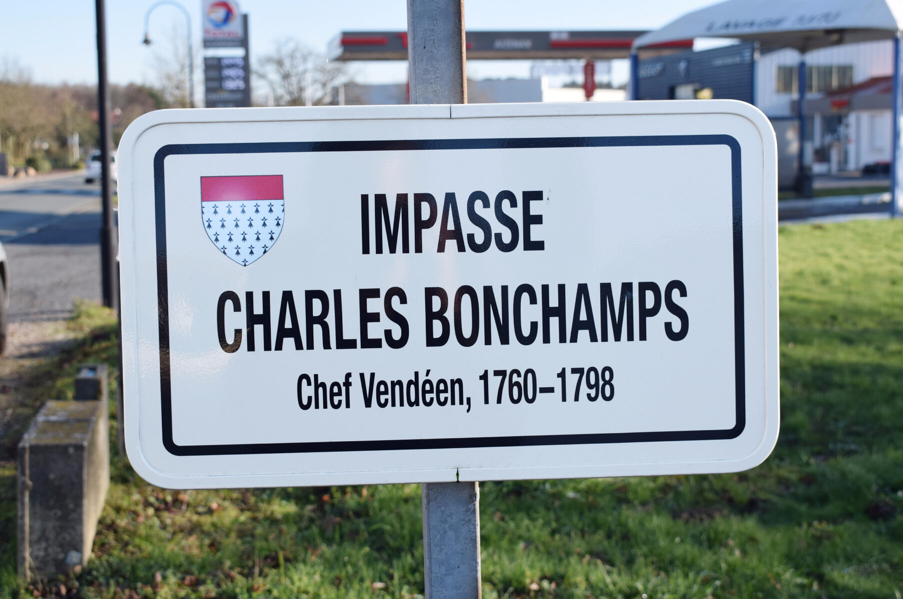 Aizenay (85), impasse Charles (de) Bonchamps