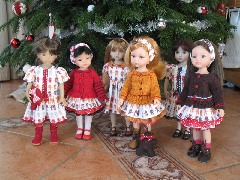 robe de noel en laine