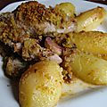 Filets de porc, coque de beurre de pistache