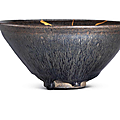 A jian ‘silver hare’s fur’ tea bowl, southern song dynasty (1127-1279)