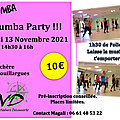 Zumba party en novembre !