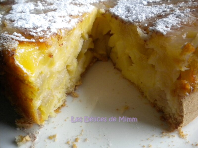 Sharlotka ou le cake aux pommes russe 3