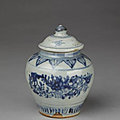 Jar and lid, china, ming dynasty, hongzhi period (1488-1505)