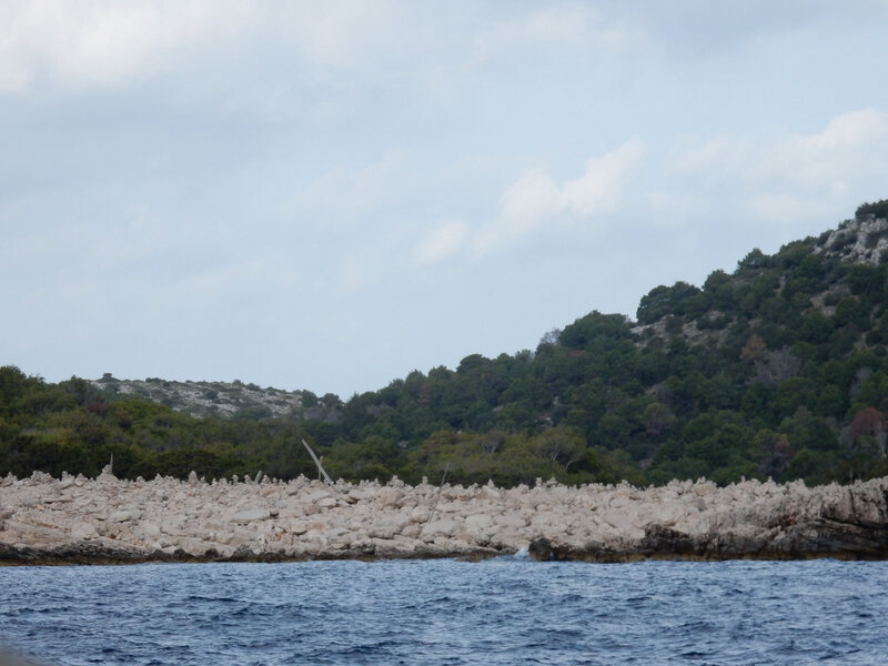 Dugi Otok, baie aux cairns, jeudi 29 octobre 2020